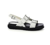 Kickers NEOSUMMER, Sandale Plate Femme, Blanc, 38 EU