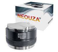 NEOUZA Distributeur de café et presse à café 2 en 1 51 mm - Double tête - Convient pour les portafiltres Delonghi Breville de 51 mm