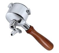 NEOUZA Porte-filtre à expresso 54 mm compatible avec machine à café Breville Sage 870/875/878/880, panier non pressurisé, double bec (3 oreilles)