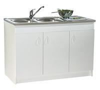 Néova Meuble sous évier Sim'nf 3 portes 120 x 60 cm