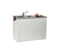 Meuble sous évier SIM'NF 1000x600 2 portes - NÉOVA - S12N02100