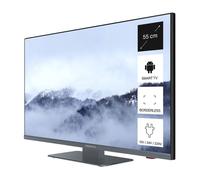 NEOVIA Smart TV 22"" 55 cm Android Connecté Internet WiFi + Bluetooth - 12V/24V/220V - Camping car Bateau Poids lourd Cuisine