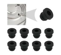 Neovoluxer Lot de 8 Embouts en Caoutchouc pour Dometic, Smev et Thetford, Embouts de Protection pour Supports de Casseroles RV 5 mm, Accessoires de Table de Cuisson (Supports Non Inclus)