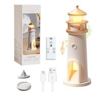 NEOVSUNY Lampe de projection de la lune, phare avec Bluetooth et bruit blanc, veilleuse pour enfants, romantique, projecteur, décoration, phare avec lumière LED, cadeau pour Noël