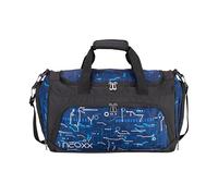 Neoxx Sac de Sport Move Next Level - 25 l, Grand Compartiment Principal, Compartiment Humide, 2 poignées de Transport, bandoulière réglable, Next Level, 43,5x26x24 cm, Sac de Sport