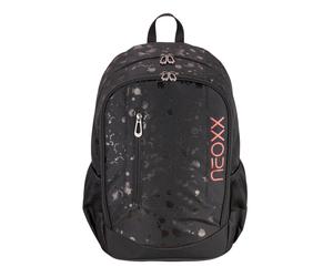 neoxx sac d'école Flow School Backpack Splash In Black