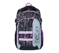 neoxx sac d'école pour ordinateur portable Active Pro School Backpack Purple Crush lilas noir