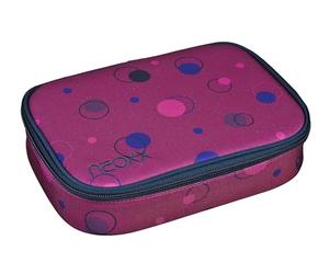 neoxx - Schlamperbox Dunk Bubble me Around - en Bouteilles Pet recy s - Place pour Une équerre - Flap pour Crayons avec 26 passages pour Crayons - env. 23,5 x 17 x 6,5 cm - pour Filles