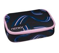 neoxx - Trousse Scolaire Dunk Hello Wave - Espace pour Une équerre - Rabat à stylos avec 26 Passants pour stylos - env. 23,5 x 17 x 6,5 cm - pour écoliers
