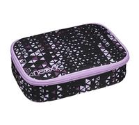 neoxx - Trousse Scolaire Dunk Purple Crush - Espace pour Une équerre - Rabat à stylos avec 26 Passants pour stylos - env. 23,5 x 17 x 6,5 cm - pour écoliers