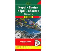 Freytag & Berndt - Carte - Népal - Bhoutan - Himalaya