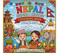 Nepal Culture and Heritage Colouring Book