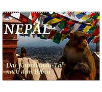 Nepal-Das Kathmandu-Tal nach dem Beben (Wandkalender 2026 DIN A3 quer), CALVENDO Monatskalender: Nepal nach dem Beben