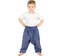 Nepal Shop 92-146 Pantalon de survêtement pour enfant à rayures