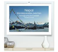 Nepal - Wanderparadies zwischen Annapurna & Everest (hochwertiger Premium Wandkalender 2026 DIN A2 quer), Kunstdruck in Hochglanz: Traumhafte Landschaften und Bergpanoramen des Himalaya