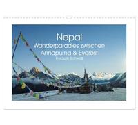 Nepal - Wanderparadies zwischen Annapurna & Everest (Wandkalender 2026 DIN A3 quer), CALVENDO Monatskalender: Traumhafte Landschaften und Bergpanoramen des Himalaya