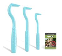 Nepfaivy Tire Tique et Pince a Tique pour Chien - 3 Crochet à Tiques pour Chat et Humains, Pince à Anti Tiques pour Tiques de Toutes Tailles