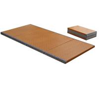NEPHRA Tatami Pliable, Futon Antidérapant & Respirant, Lit Japonais avec Fibre de Coco Naturelle, Épaisseur 3/5 cm Matelas de Sol pour Salle de Yoga, Méditation et Zen(100 x 200 x 5 cm)