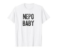 NEPO Baby Funny Nepotism Rich Privileged Kid Fun Meme T-Shirt Graphique avec Valeur