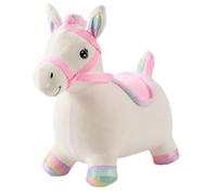 Neptuiby Jouet Gonflable de Cheval Gonflable, Jouet à chevaucher, Housse Douce et Lavable