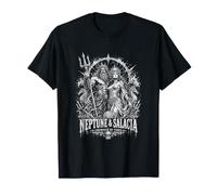 Neptune et Salacia couronnées par la mer Mythique des marées T-Shirt