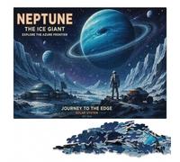 Neptune Space Exploration Poster Puzzle Image Bois, À Thème, 1000 pièces | Le montage en commençant par les bords: un loisir seul ou à plusieurs le w nd.