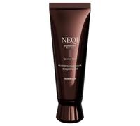 NEQI Glossing Mask Dark Brown, Masque Colorant Brun Foncé 120ml | Gloss brun foncé & masque brun intense à la luminescine et molène - soin repigmentant brun, coloration ton sur ton