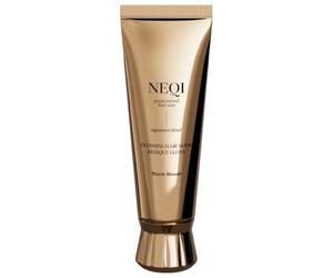 NEQI Glossing Mask Warm Blonde - Masque capillaire teinté blond miel chaud | Coloration semi-permanente miel blond avec Luminescine & Verveine des champs - traitement brillant blond