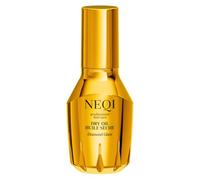 NEQI Huile capillaire résistante à la chaleur - Huile brillante pour tous les types de cheveux - Huile de soin légère anti-frisottis, satinée, lisse, teinte