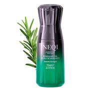 NEQI Huile de Romarin Cheveux & Cuir Chevelu, Ricin - Pousse 75ml | Smooth Strength huile cheveux anti-casse - soin nourrissant cuir chevelu, sans silicone, parfum Alberto Morillas