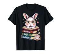 Nerd Bunny lit des Livres Be Yourself Stay Weird Book Lover T-Shirt
