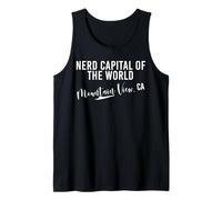 Nerd Capital of The World Mountain View CA pour Homme et Femme Débardeur