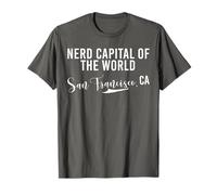 Nerd Capital of The World San Francisco CA pour Homme et Femme T-Shirt