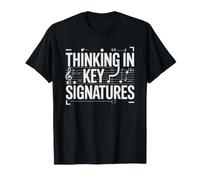 Nerd De Théorie Musicale Armures Discussion Musique T-Shirt