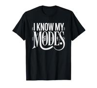 Nerd De Théorie Musicale Modes Mode Dorien Lydien Musique T-Shirt