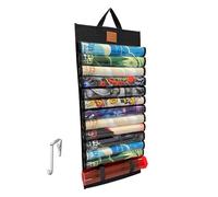 NERD GEAR Playmat Sanctuary, MTG Organiseur et solution de rangement, peut contenir 12 tapis de jeu et un tube de tapis de jeu (noir)