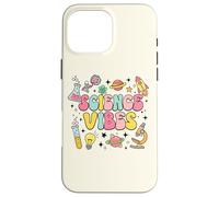 Nerd Geek, Scientifique et Professeur de STEM, de Retro Groovy Science Vibe Coque pour iPhone 16 Pro Max