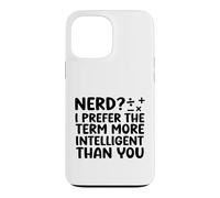 Nerd I Prefer The Term Speed Cubing Nerd Blagues Cubing Math Coque pour iPhone 13 Pro Max