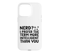 Nerd I Prefer The Term Speed Cubing Nerd Blagues Cubing Math Coque pour iPhone 15 Pro Max