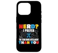 Nerd I Prefer The Term Speed Cubing Nerd Blagues Cubing Math Coque pour iPhone 16 Pro