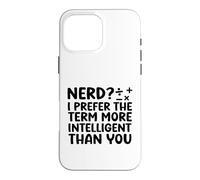 Nerd I Prefer The Term Speed Cubing Nerd Blagues Cubing Math Coque pour iPhone 16 Pro Max
