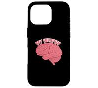 Nerd, Mon Arme, C'est Mon Cerveau Coque pour iPhone 16 Pro