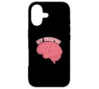 Nerd, Mon Arme, C'est Mon Cerveau Coque pour iPhone 17
