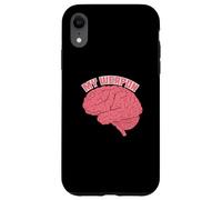 Nerd, Mon Arme, C'est Mon Cerveau Coque pour iPhone XR