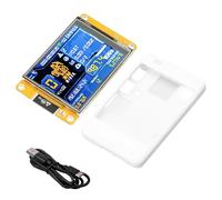 NerdMiner V2 Mining avec Boîtier Blanc Bitcoin, 1060KH/S NerdMiner V2 Bitcoin Miner avec 2.8" TFT Écran ESP32 WROOM Bitcoin Miner BTC Solo Lottery Miner Bitcoin Crypto Lottery Miner avec Nerd Miner