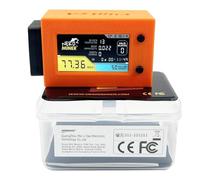 NerdMiner V2 Ultra 78KH/S T Display S3 Bitcoin Solo Loterie avec faible consommation d'énergie Connexion WiFi et USB-C Power Crypto Nerdminer avec ventilateur Lucky Miner Win 6.25 BTC (Orange)