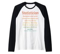 Nerds de données statisticiens drôles et Amateurs de mathématiques Manche Raglan
