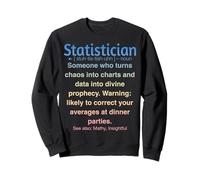 Nerds de données statisticiens drôles et Amateurs de mathématiques Sweatshirt