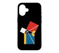Nerdy Byrne Théorème de Pythagore Géométrie Math Teacher WT Coque pour iPhone 16
