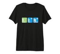 Nerdy Chemistry Ordinateur de mathématiques Geek T-Shirt Haut de Gamme